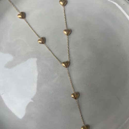 Hartjes Lange Ketting goud
