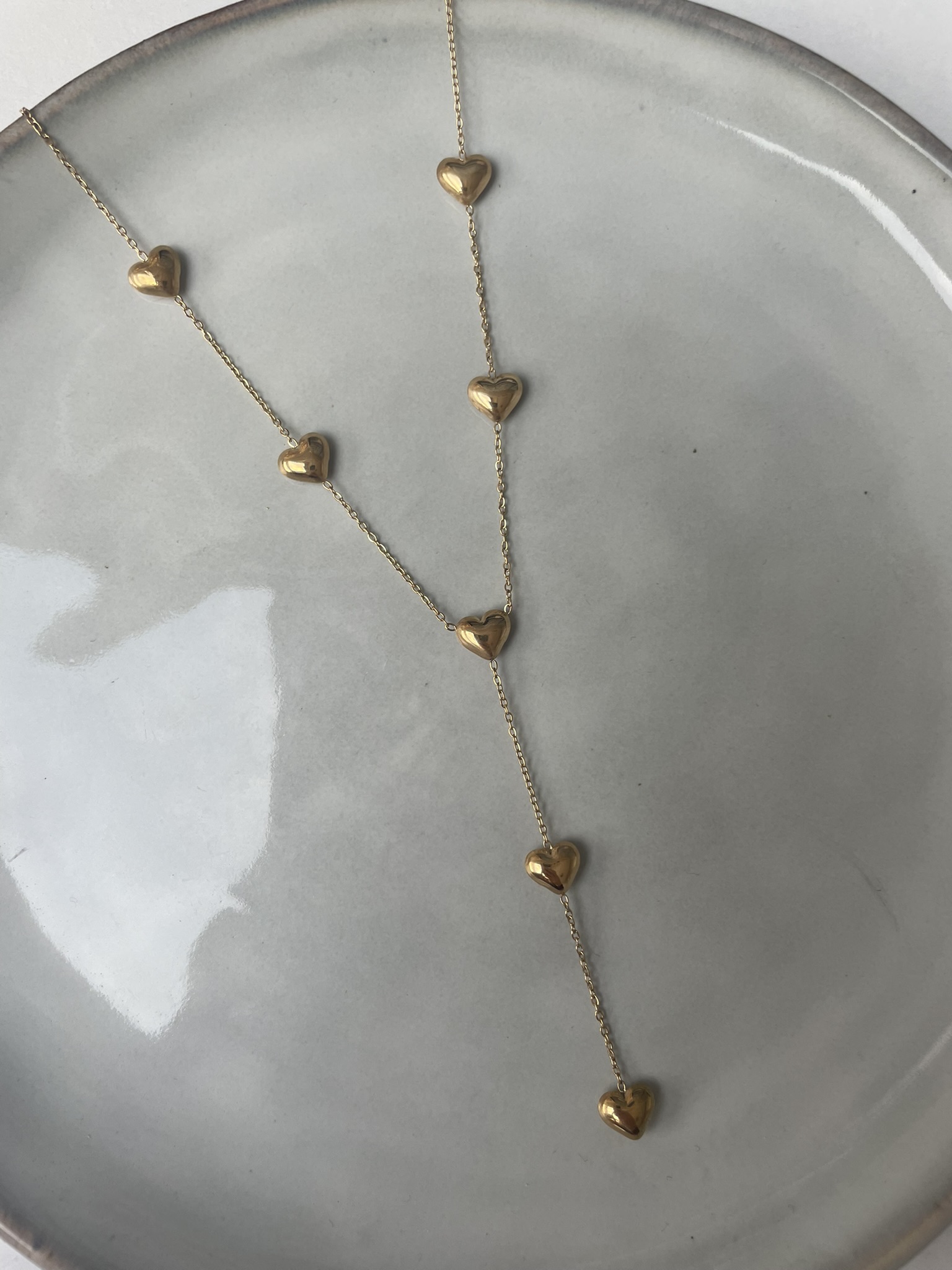 Hartjes Lange Ketting goud