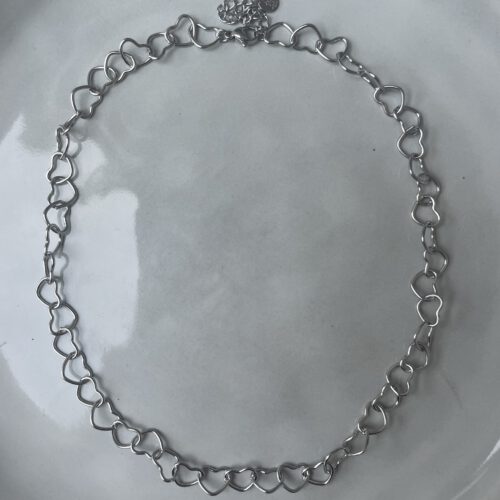 Little Hearts Ketting zilver