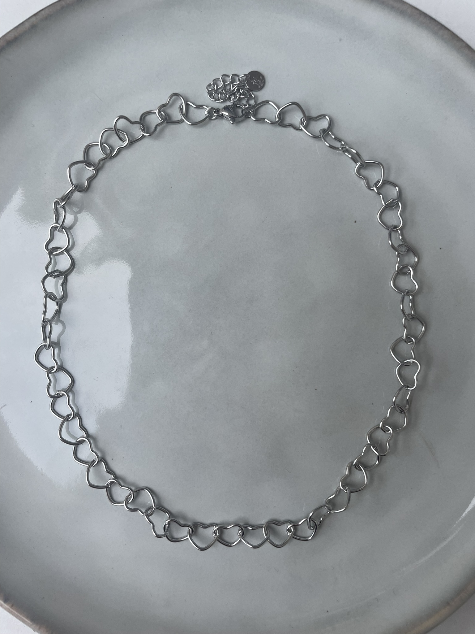 Little Hearts Ketting zilver