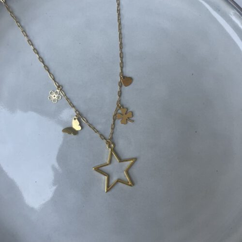 Bedelketting Goud (18)