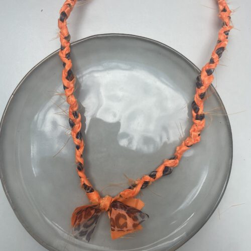 Kingsday Bandana Ketting oranje/panter