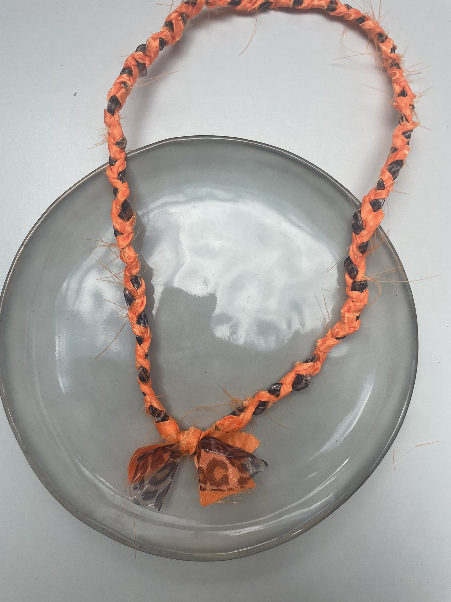 Kingsday Bandana Ketting oranje/panter