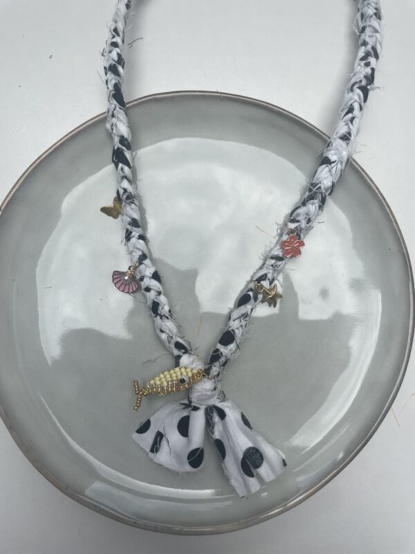 Polka Dots Bandana Ketting Bedels