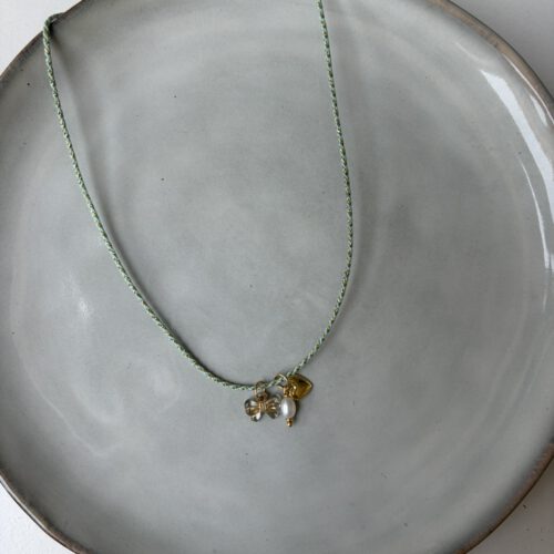 Rope Charm Ketting blauw