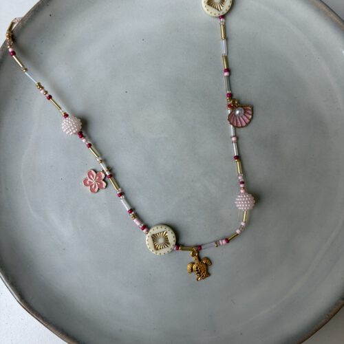 Ibiza Sea Ketting roze
