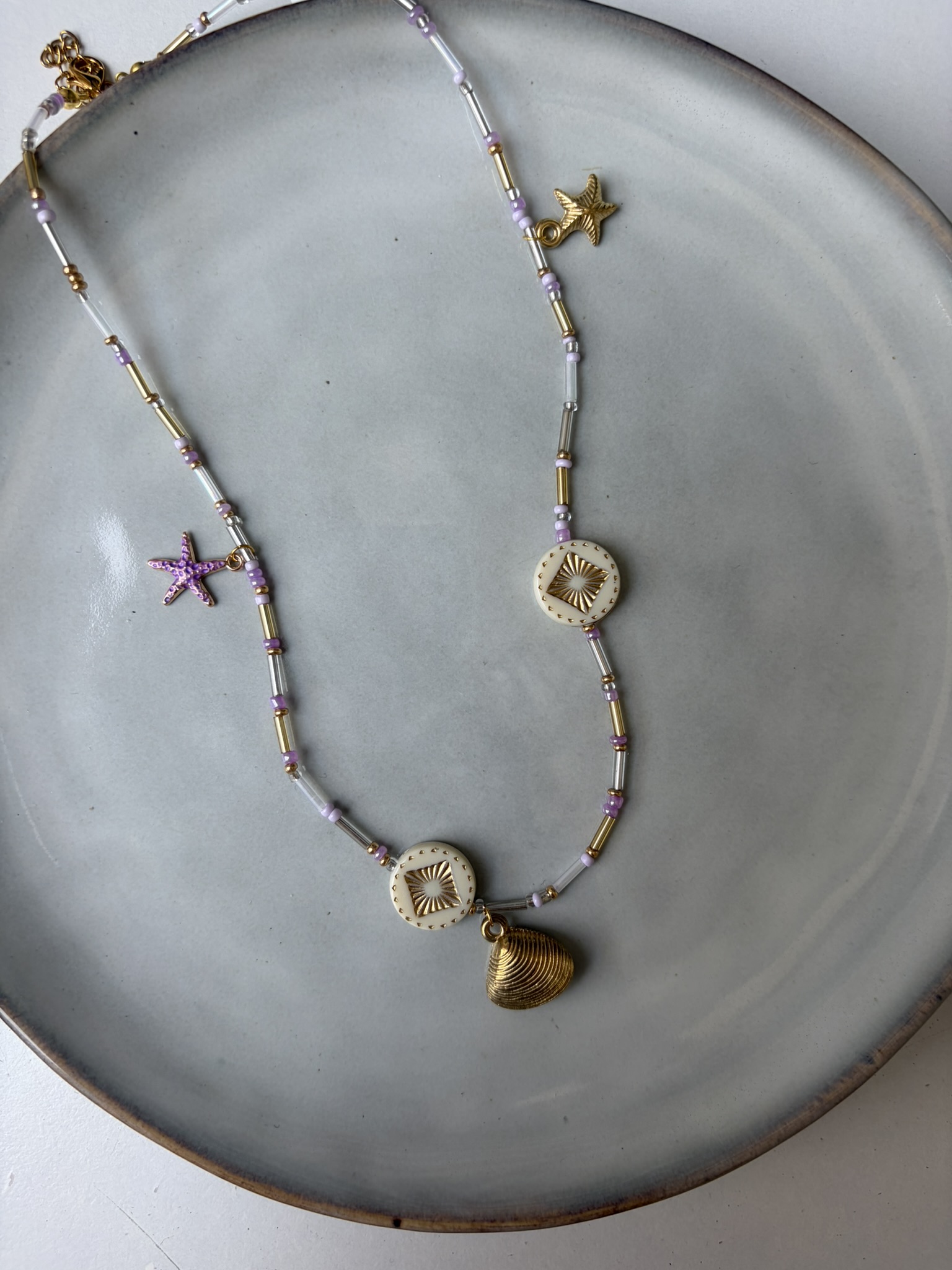Ibiza Sea Ketting lila