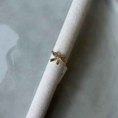 Bow Ring goud
