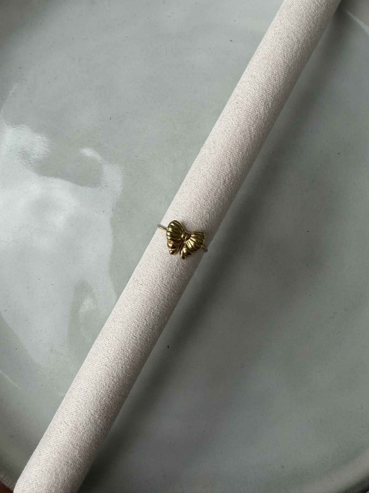 Bow Ring goud