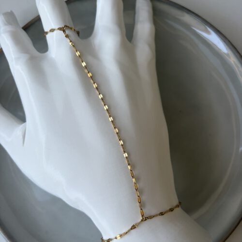 Schakel Handchain goud