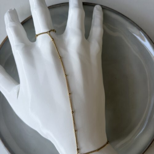 Balls Handchain Goud
