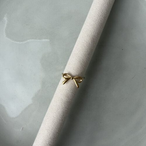 Bow Ring goud