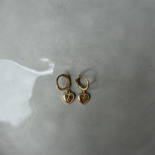 Little Heart Oorbellen goud