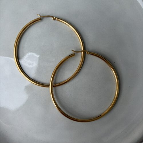 Big Hoops goud