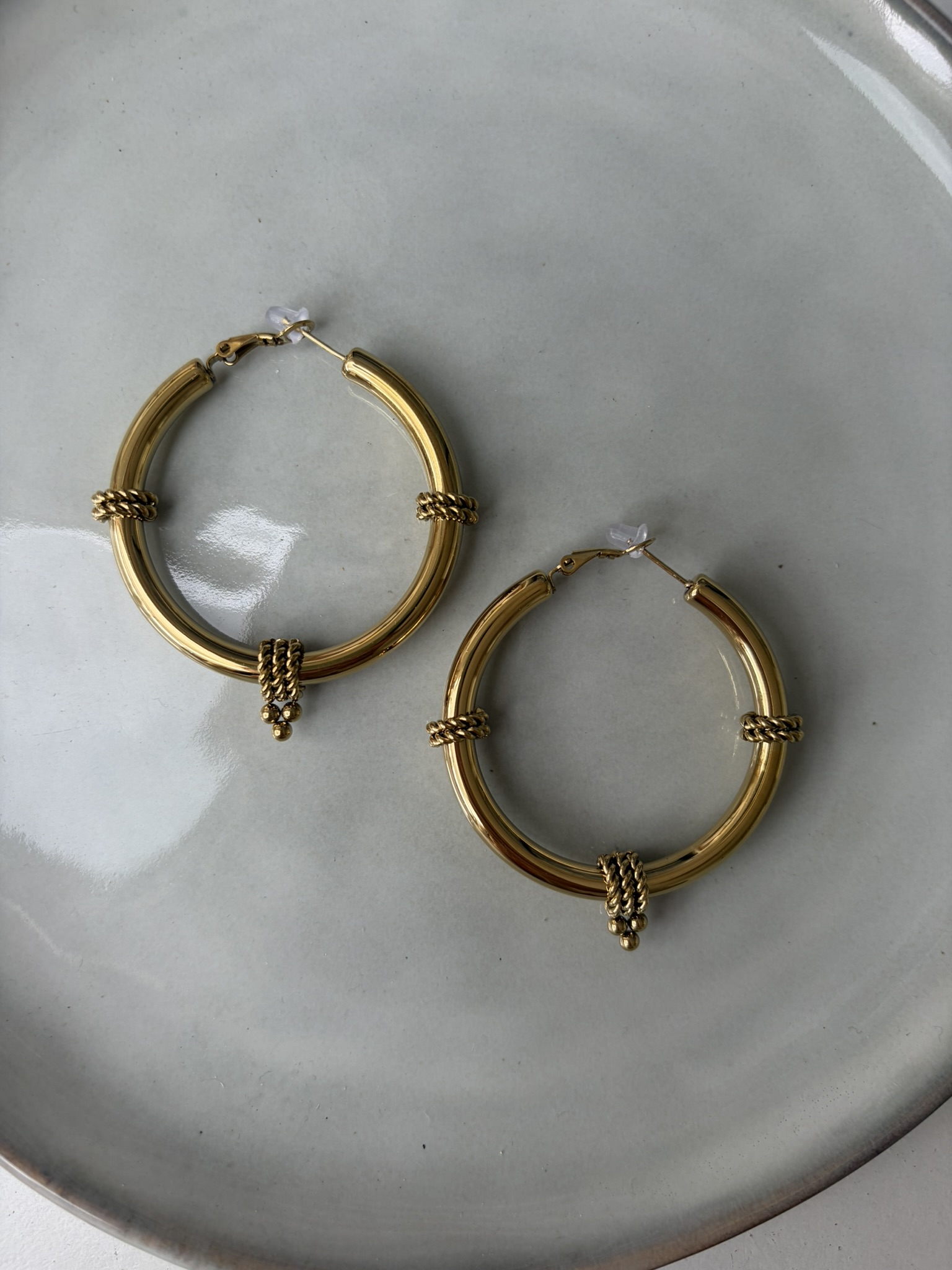 Big Bali Hoops goud