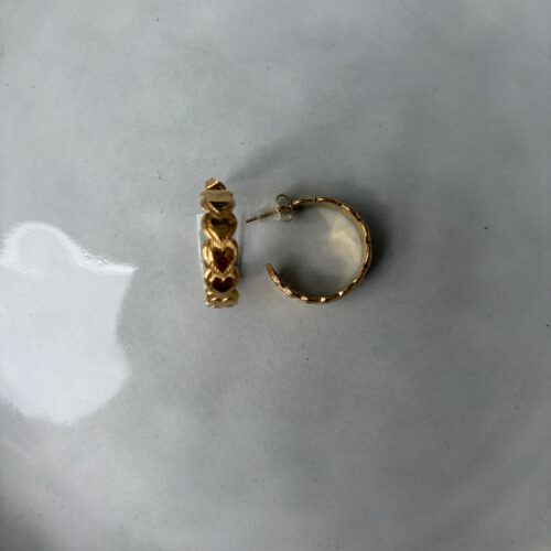 Little Heart Hoops goud