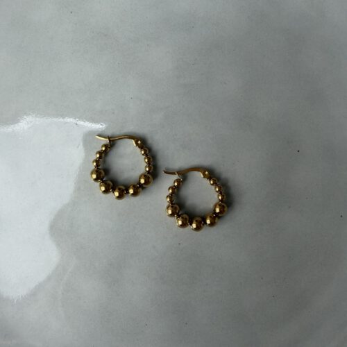 Ball Oorbellen goud