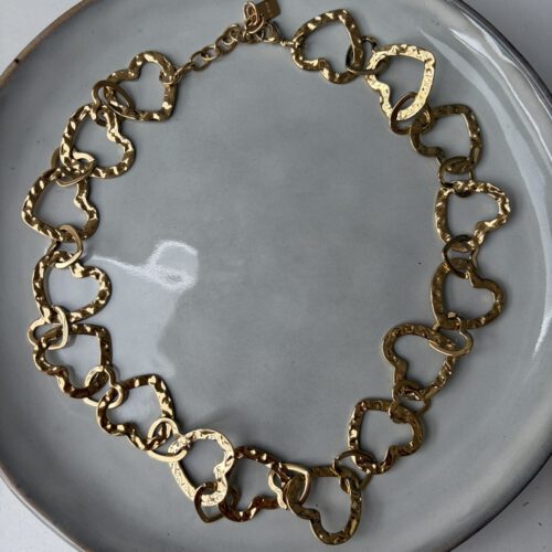 Statemant Hearts Ketting goud