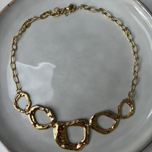 Statemant Aura Ketting goud