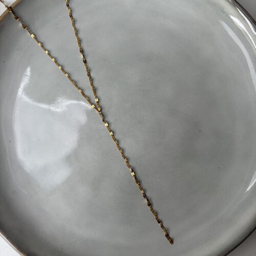 Triangle Ketting goud