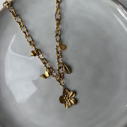 Bedelketting goud (28)