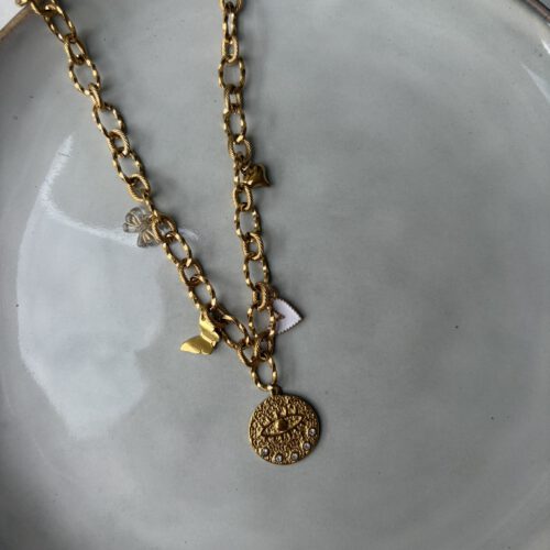 Bedelketting goud (26)