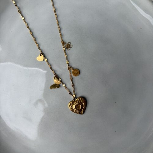 Bedelketting goud (22)