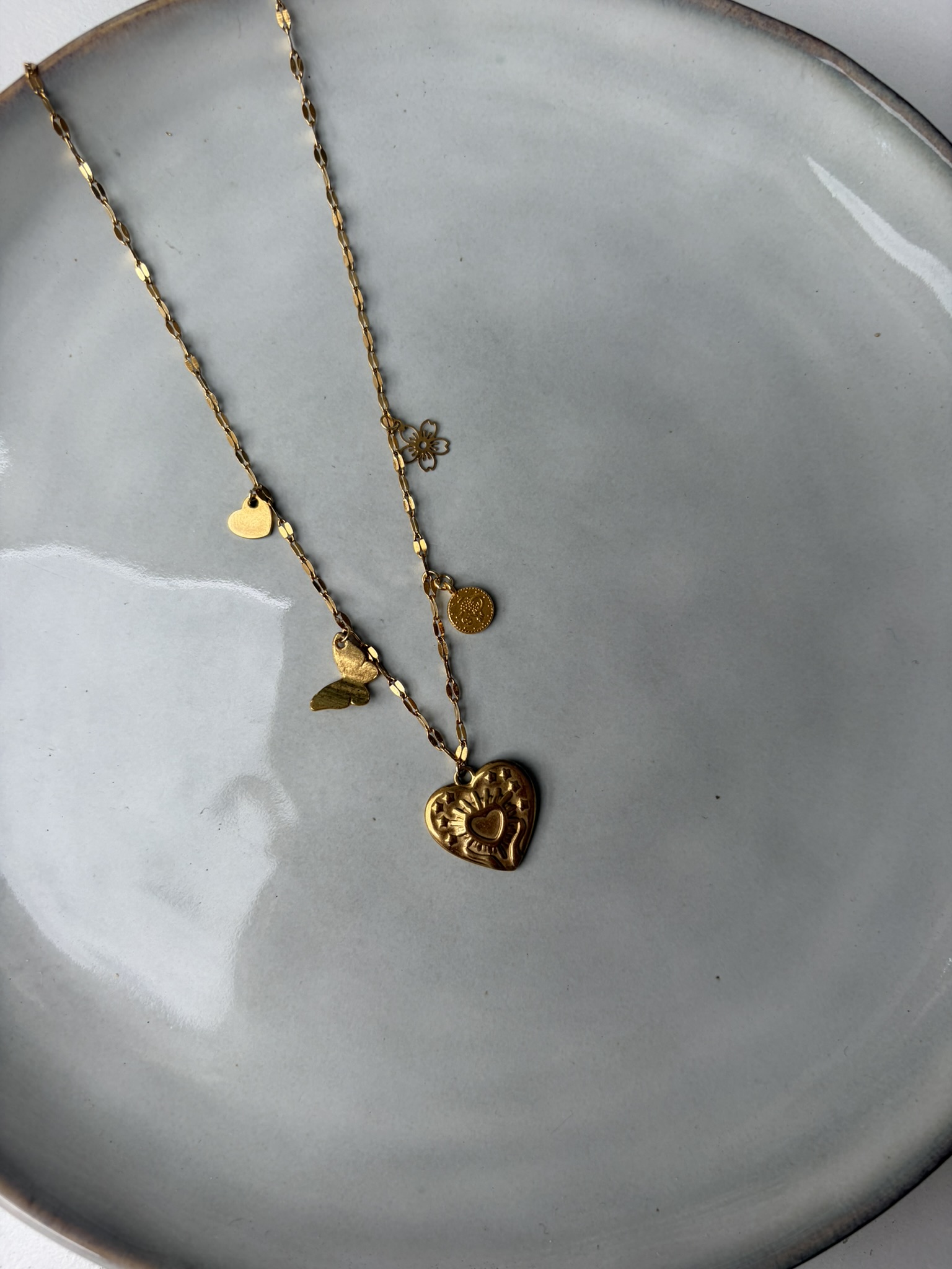 Bedelketting goud (22)