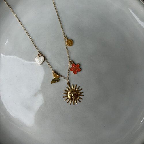 Bedelketting goud (21)