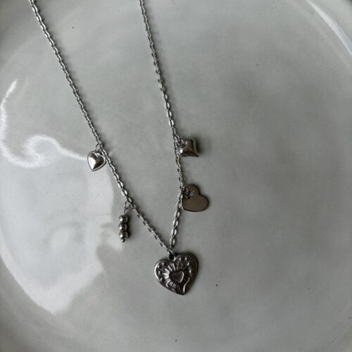 Bedelketting zilver (19)