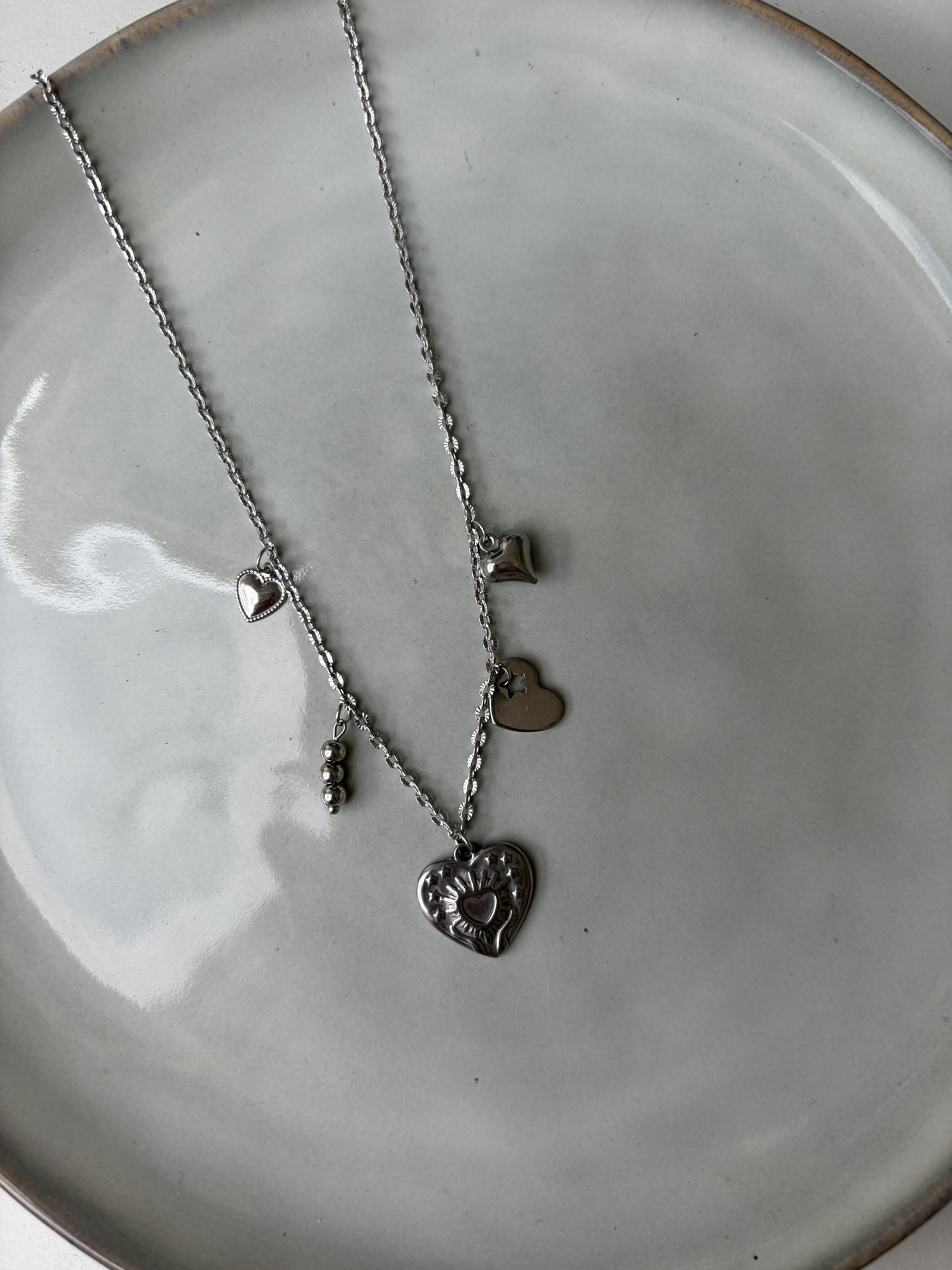 Bedelketting zilver (19)