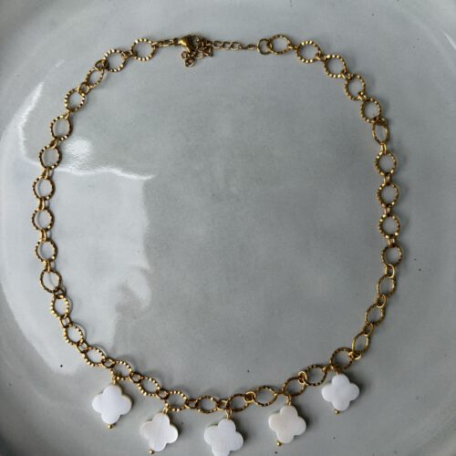 Klavers Ketting goud