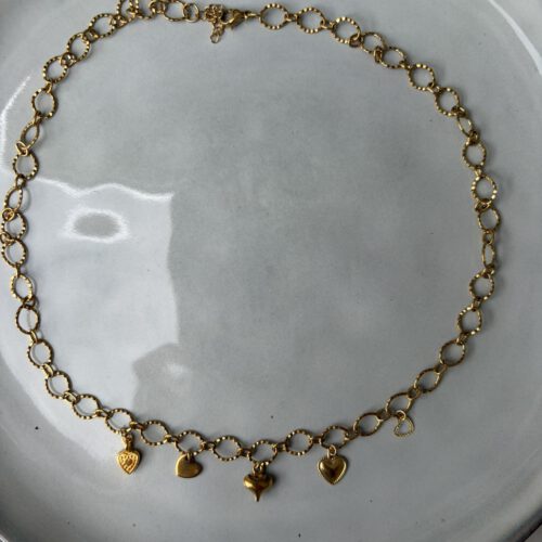 Hartjes Ketting goud