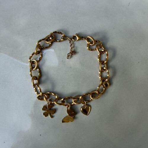 Bedelarmband goud (16)