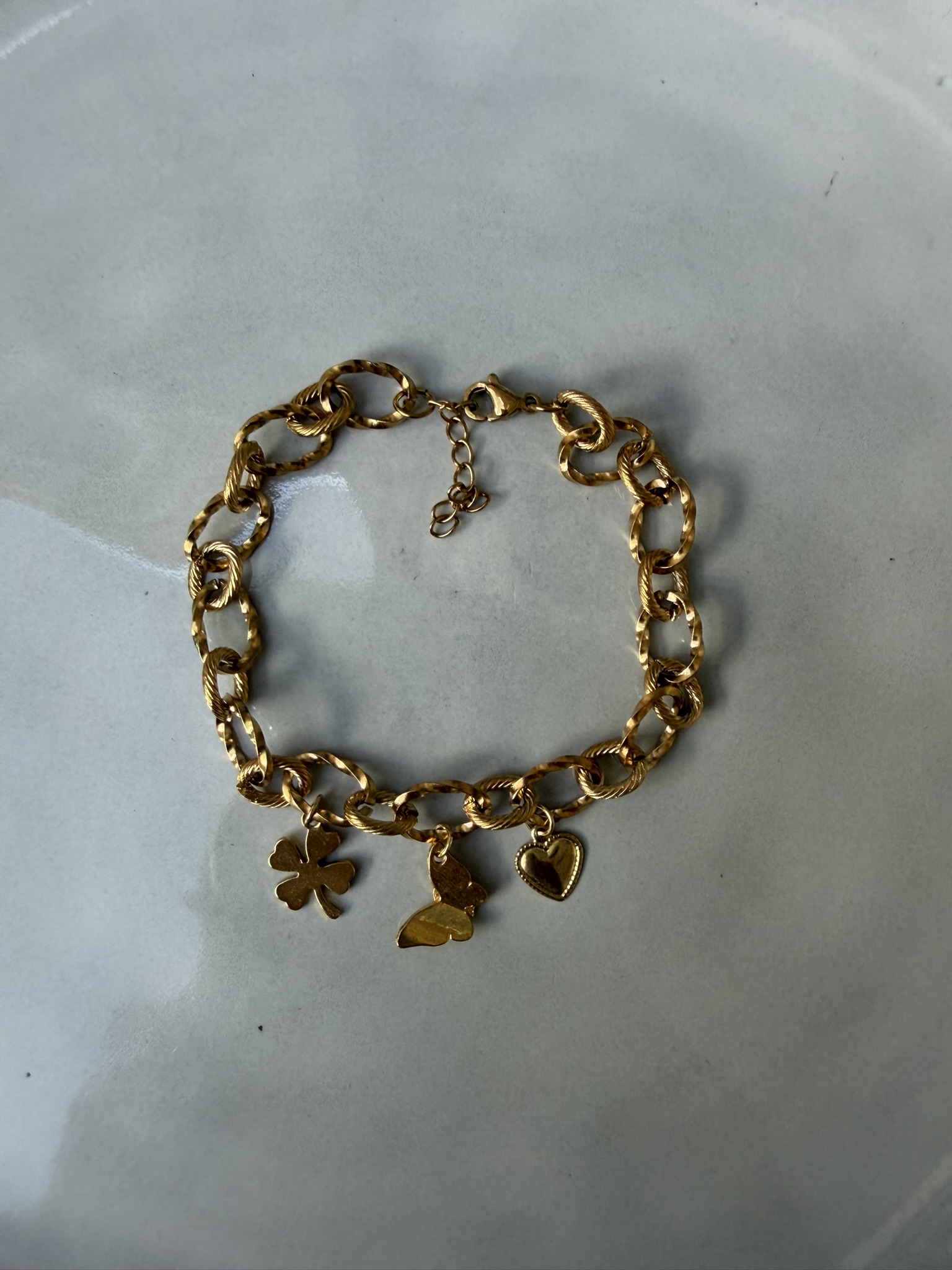Bedelarmband goud (16)