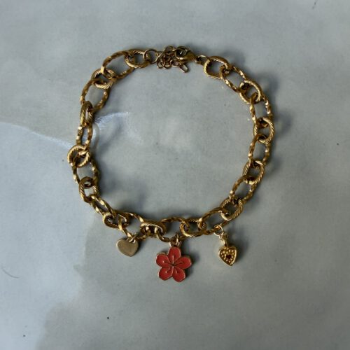 Bedelarmband goud (17)