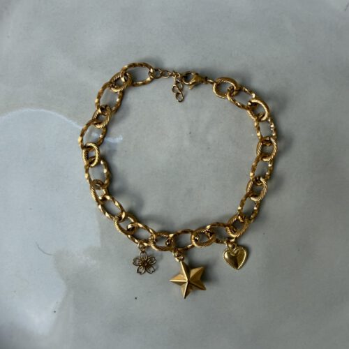 Bedelarmband goud (19)